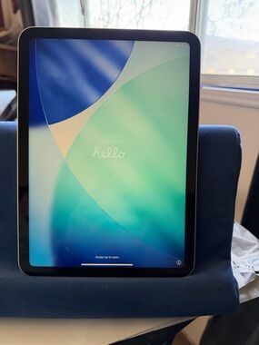Apple iPad Ipad in Black and Blue-Green Display